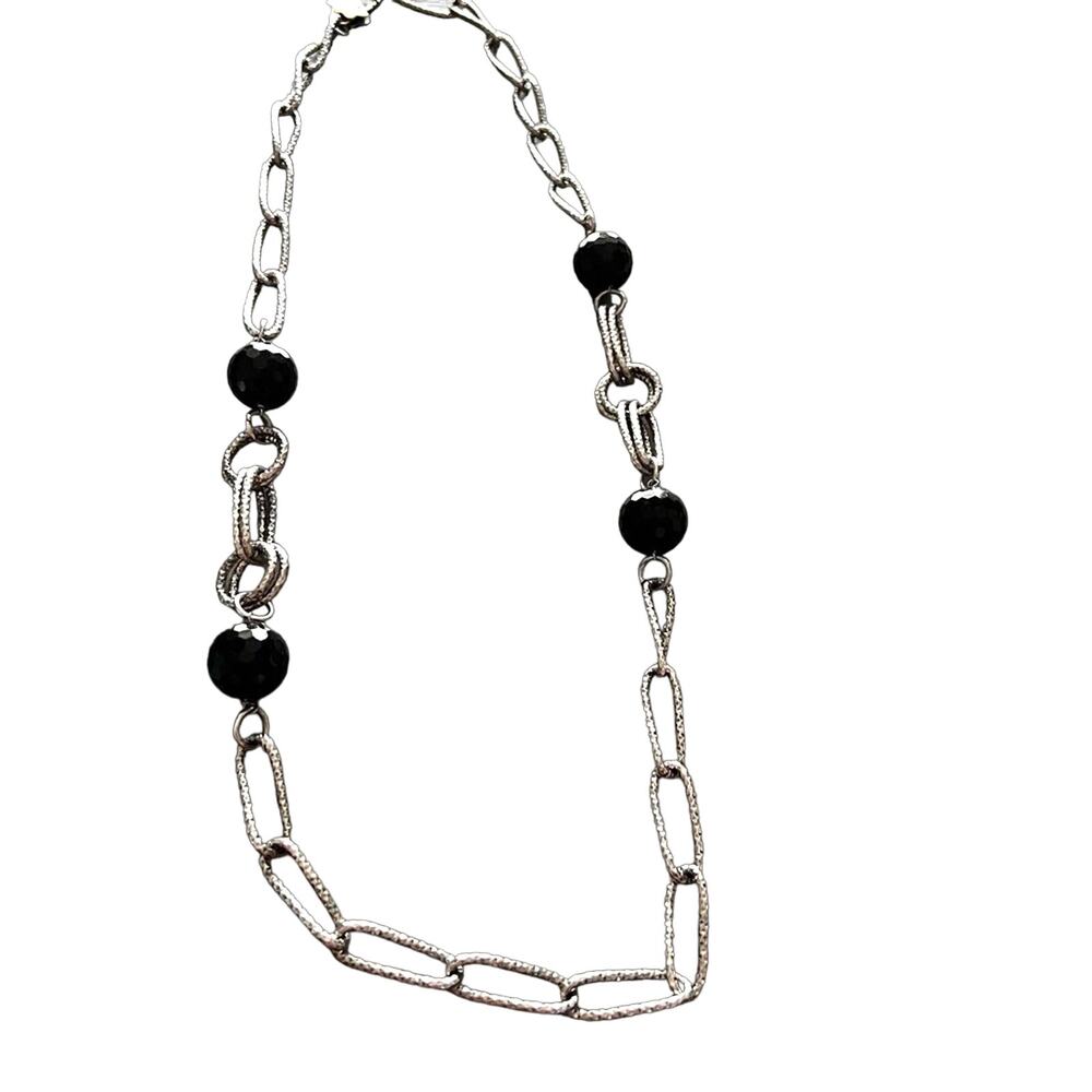 Invicta Chainlink Beaded Necklace